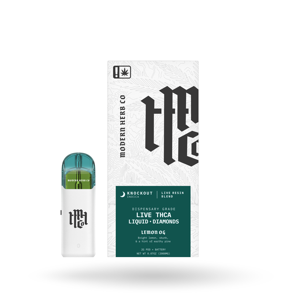Modern Herb Co. Live THCA Liquid Diamonds Starter Kit / Indica/OG Kush